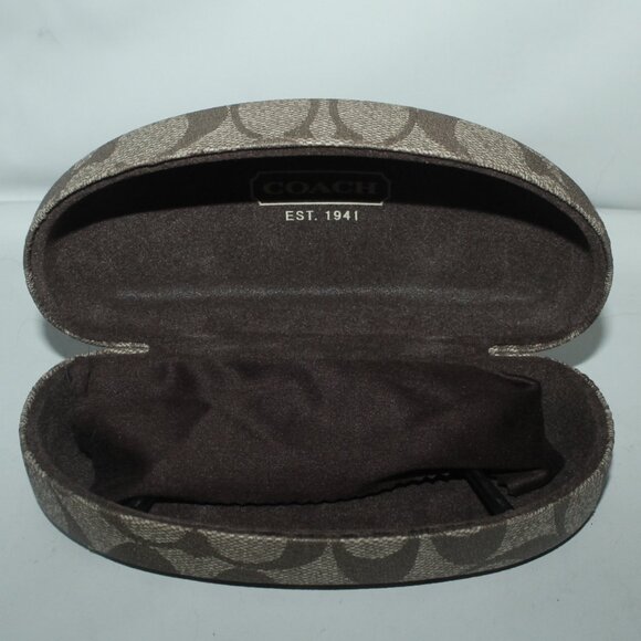 Rare Crystal CC Coach Black Prescription Eyeglasses w Case and Cloth main image 8
